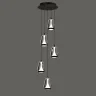 Подвесной светильник Delight Collection MD24001011 MD24001011-5A black/smoky