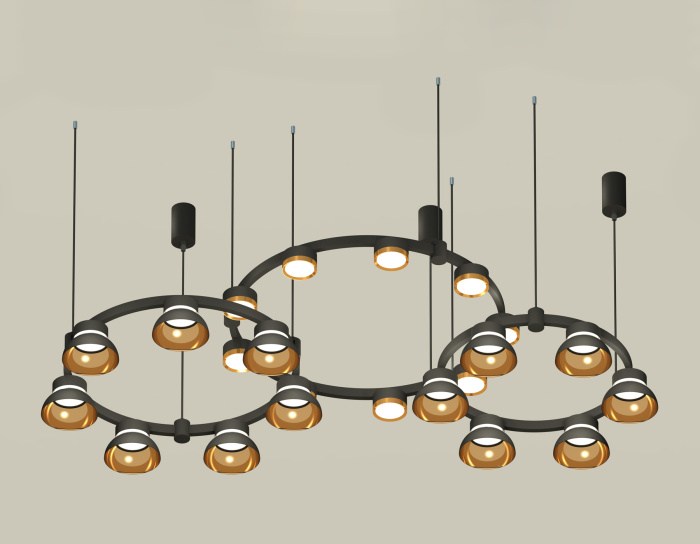 Комплект подвесного светильника Techno Ring с акрилом Ambrella light XR92092000