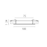Светодиодная панель Lightstar Zocco 223074-XS