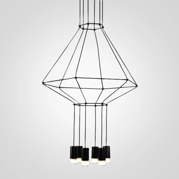 Подвесной Светильник Via Wireflow Polyhedral 0307 Pendan Light By Imperiumloft