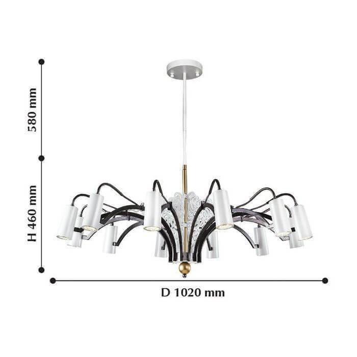 Потолочная люстра Favourite Fabia 2301-12P