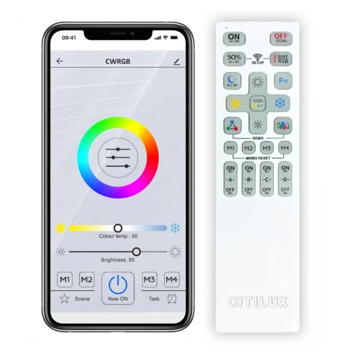 Потолочный светильник Citilux Альпина Смарт CL718A80G