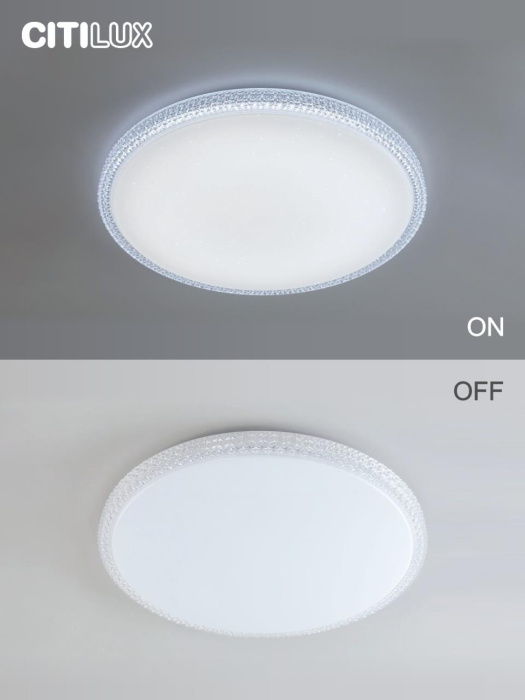 Потолочный светильник Citilux Альпина Смарт CL718A80G