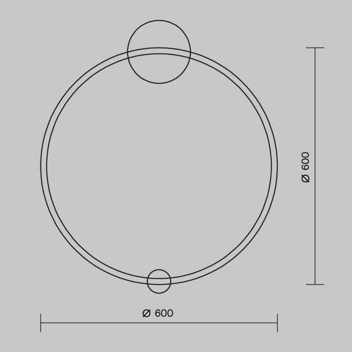 Бра Maytoni Halo MOD005WL-L22BSK1