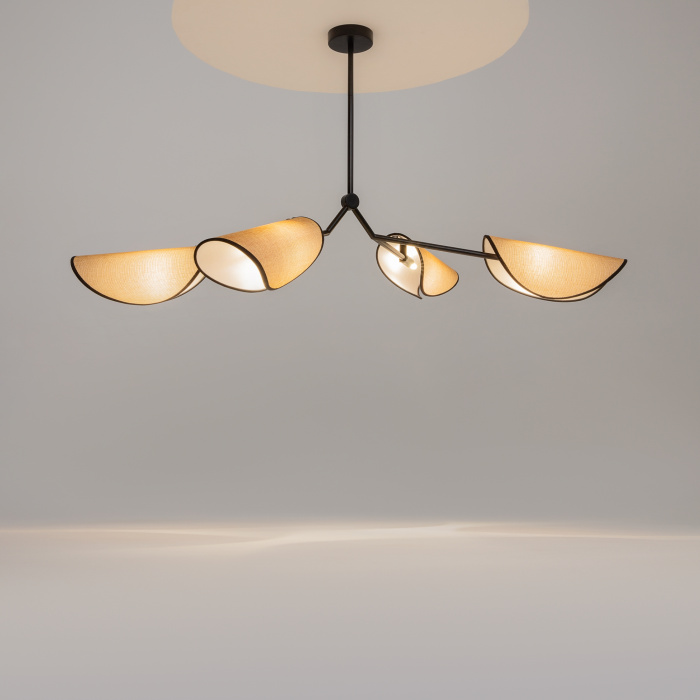 Люстра на штанге Maytoni Organic MOD225PL-04B