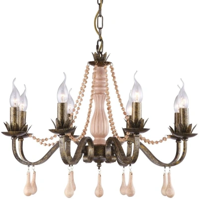 Люстра подвесная Arte Lamp ROSARIO A1832LM-8GA