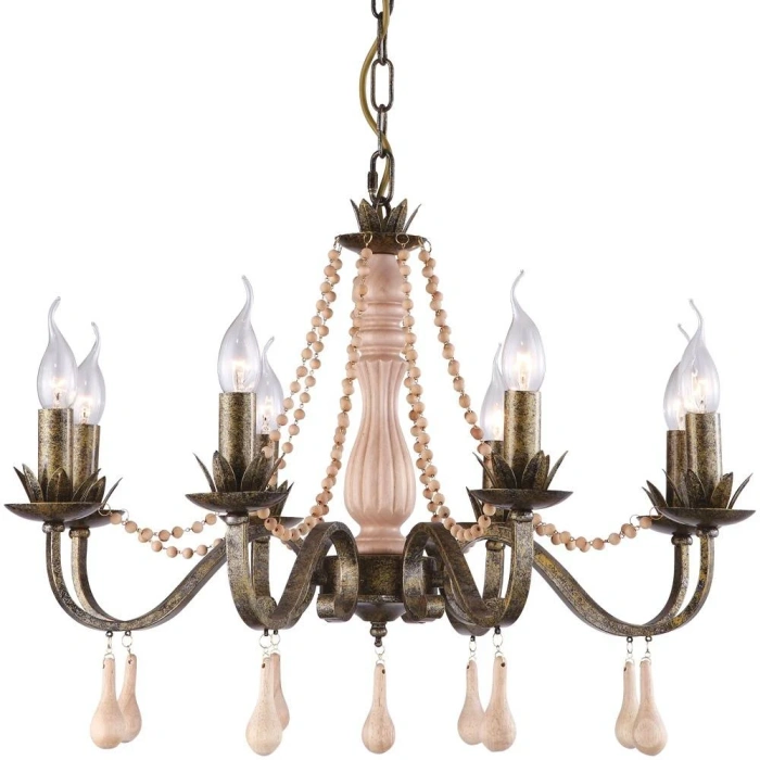 Люстра подвесная Arte Lamp ROSARIO A1832LM-8GA