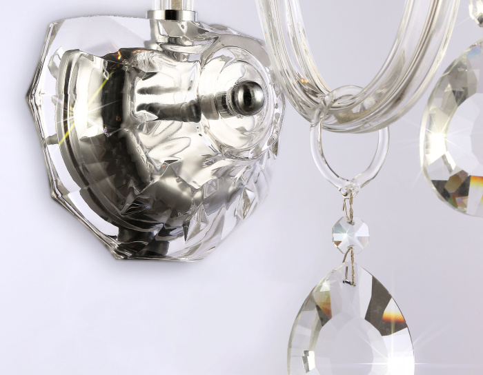 Настенный классический светильник с хрусталем Ambrella light TR4911