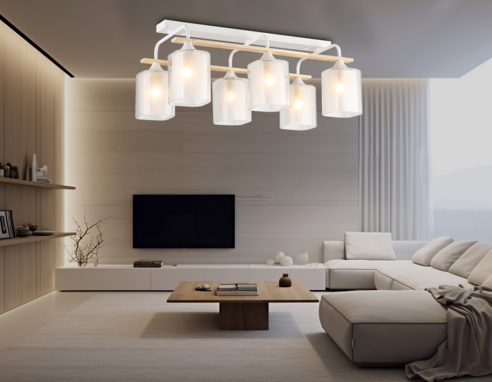 Светильник потолочный со стеклянными плафонами AMBRELLA light TR3033247