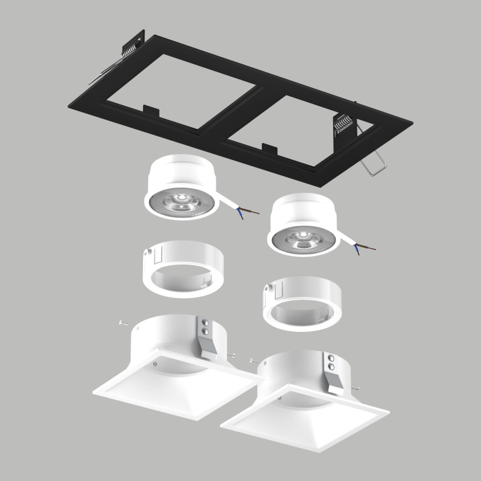Комплект со светильником Lightstar Domino D5270606WMOD