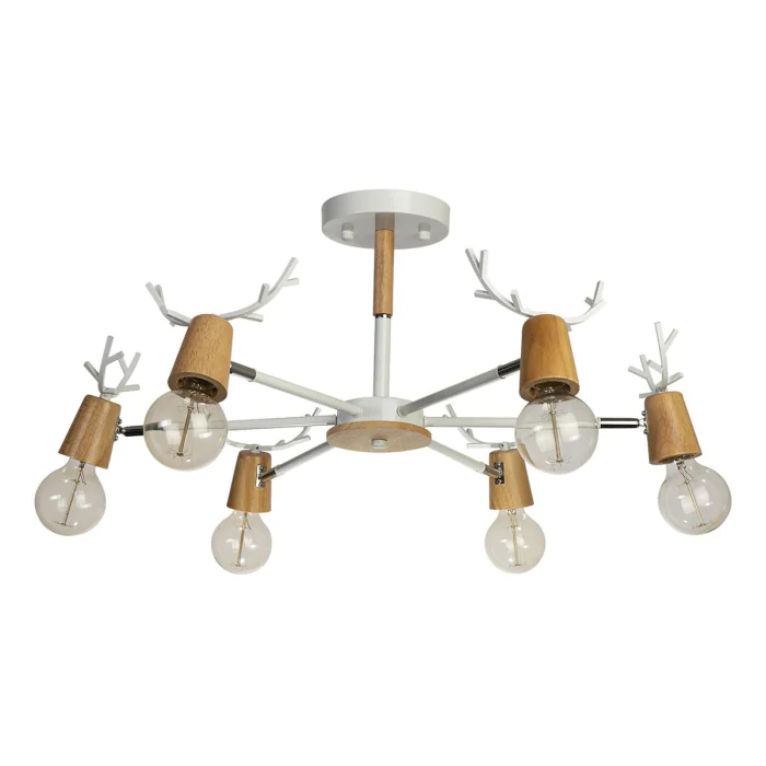 Люстра на штанге LOFT IT SVEN 10024/6 White