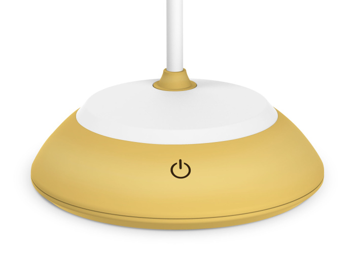 Светодиодная настольная лампа с аккумуляторной батареей, регулировкой цвета и USB-проводом Ambrella light DE602