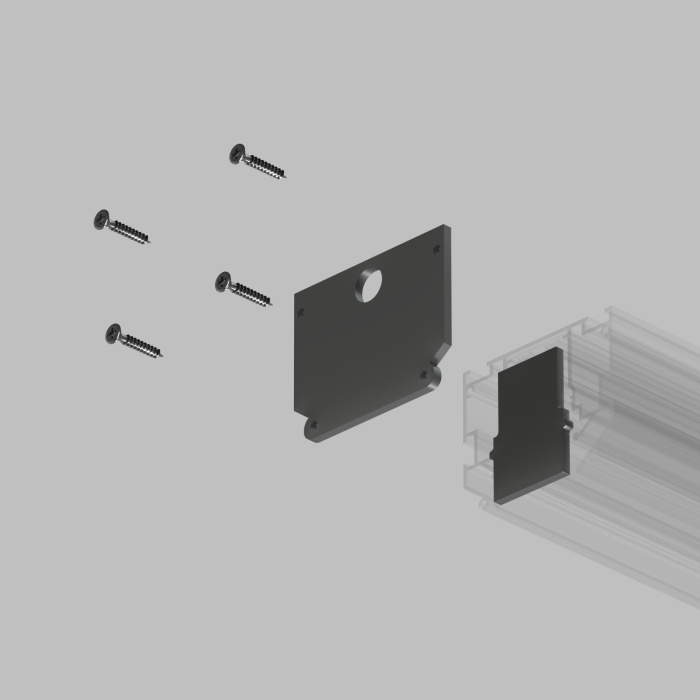 Заглушка Denkirs SMART ONE TR2025-BK