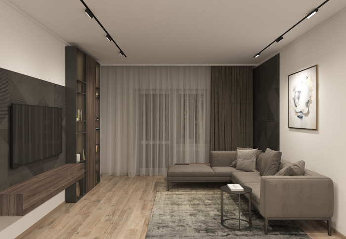 Светильник на шине Denkirs SMART LINEAR DK8009-BK