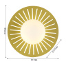 Настенный светильник Favourite Sonnenblume 2356-1W