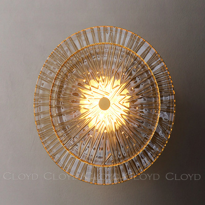 Бра Cloyd HELION-D W1 / Ø20 см - латунь (арт.20307)