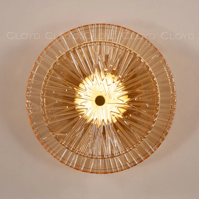 Бра Cloyd HELION-D W1 / Ø20 см - латунь (арт.20307)