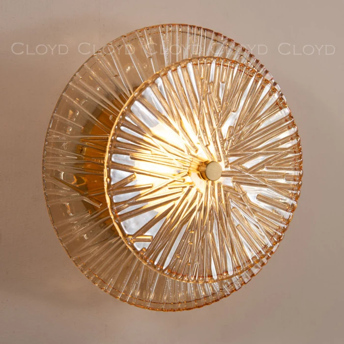 Бра Cloyd HELION-D W1 / Ø20 см - латунь (арт.20307)