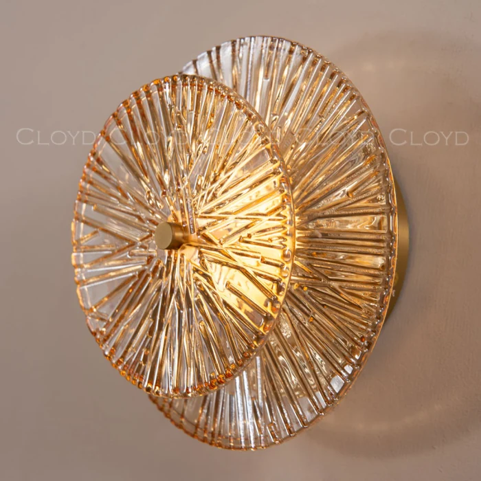 Бра Cloyd HELION-D W1 / Ø20 см - латунь (арт.20307)