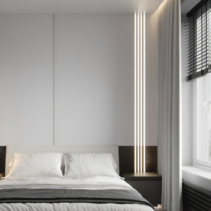 Профиль квадратный силиконовый 10х10 мм (тип В) PROFILED 10м/упак д/LED ленты Lightstar 441011