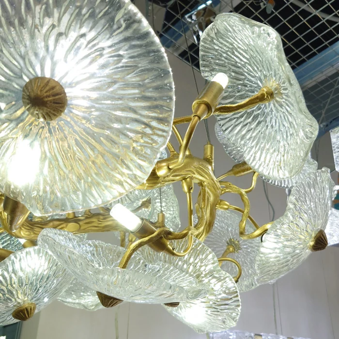 Люстра Cloyd MIMESIS C16 / Ø65 см - латунь (арт.11094)