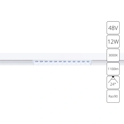 Магнитная трековая система Arte Lamp LINEA A4674PL-1WH