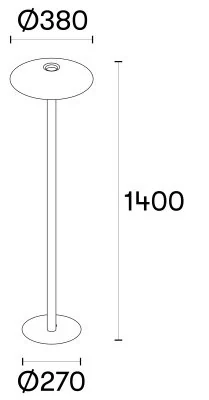 Торшер Leds C4 H