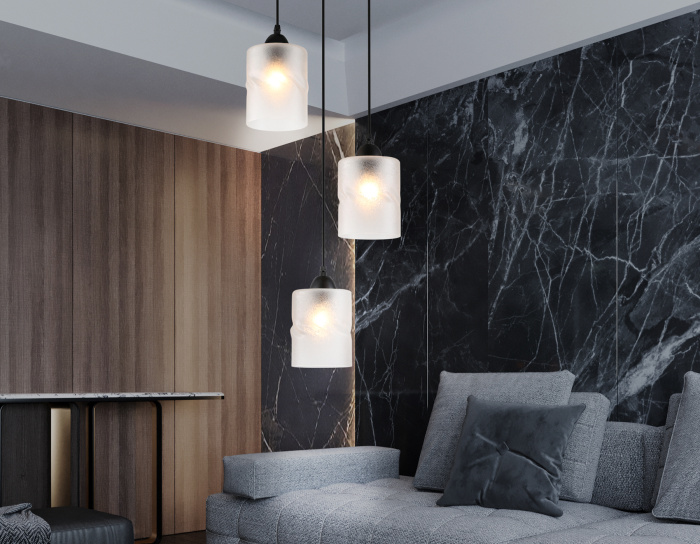 Светильник подвесной со стеклянными плафонами TRADITIONAL AMBRELLA LIGHT TR3410