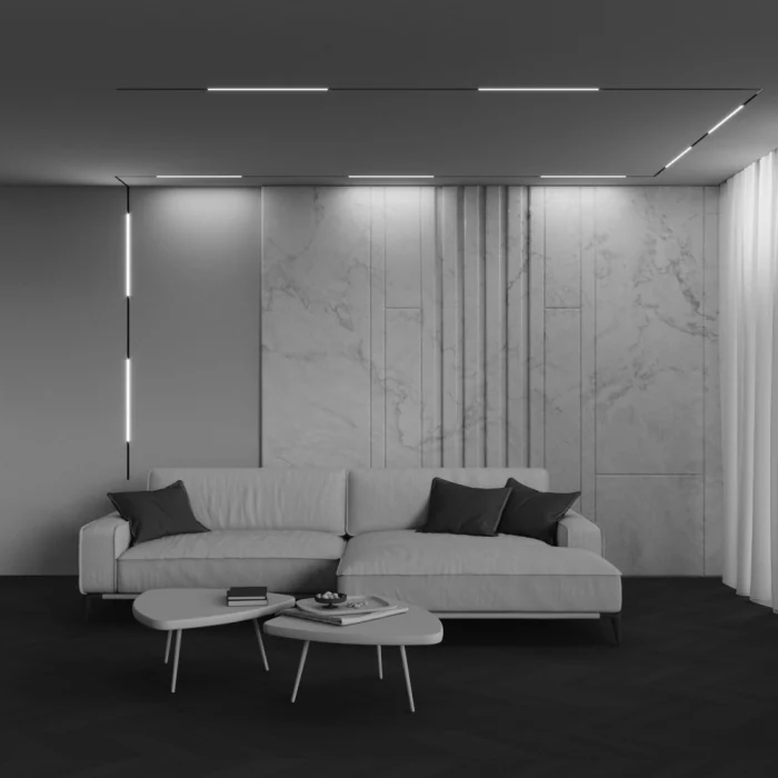Трековый светильник Maytoni Technical Exility X TR240-2-12W4K-B
