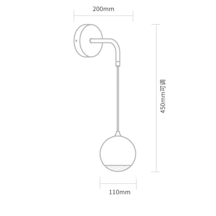 Настенный светильник ANCHER ImperiumLoft