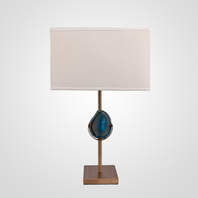 Настольная лампа Blue Agate Table Lamp ImperiumLoft
