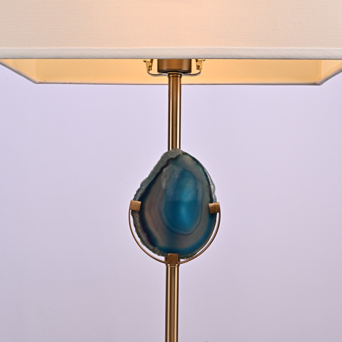 Настольная лампа Blue Agate Table Lamp ImperiumLoft