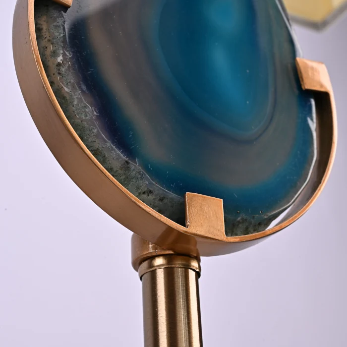Настольная лампа Blue Agate Table Lamp ImperiumLoft