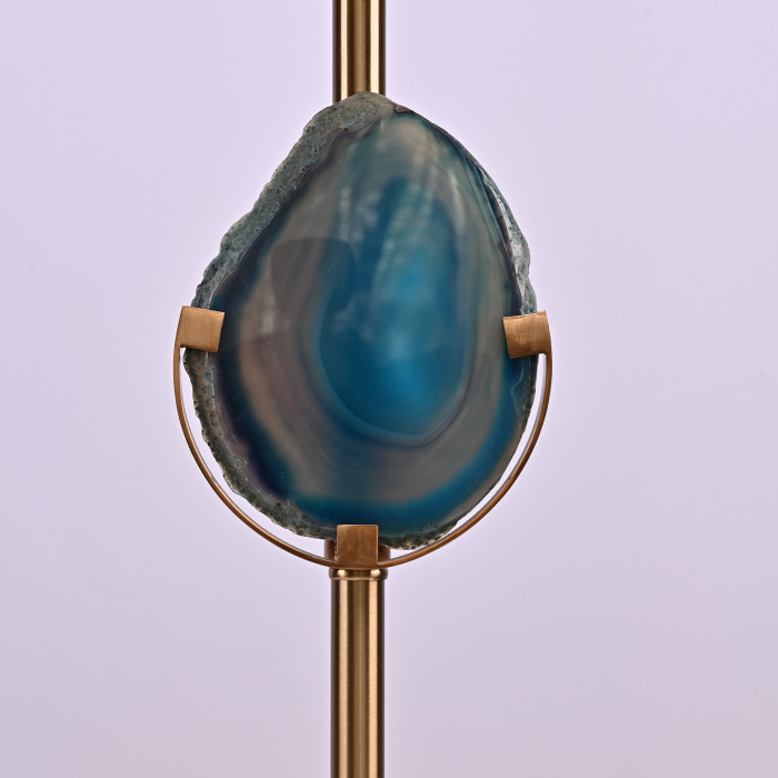 Настольная лампа Blue Agate Table Lamp ImperiumLoft