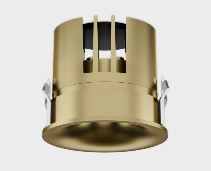 Светильник встраиваемый влагозащищенный ITALLINE IT014-0208 gold