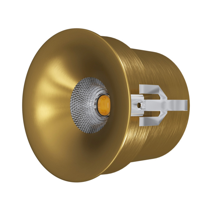 Светильник встраиваемый влагозащищенный Italline IT014-0208 gold