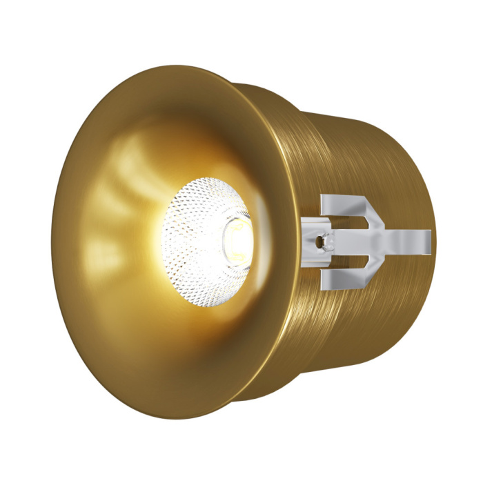 Светильник встраиваемый влагозащищенный Italline IT014-0208 gold