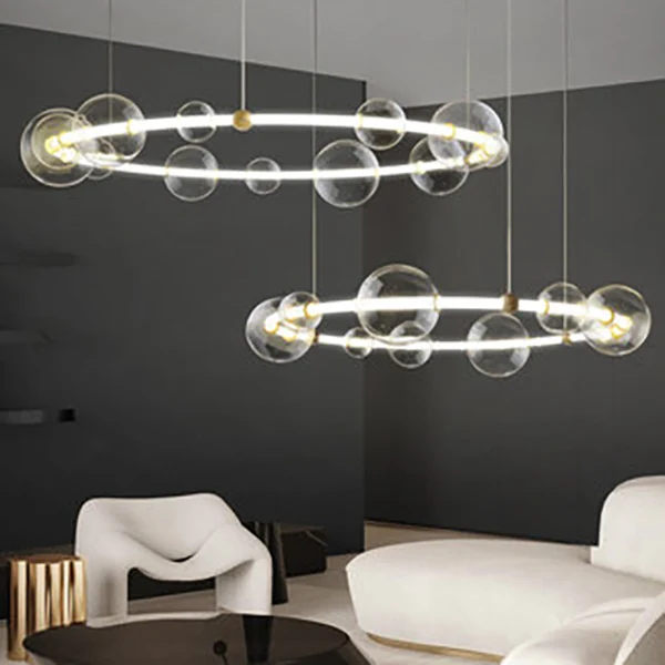 Подвесная люстра SESSA RING D73 ImperiumLoft