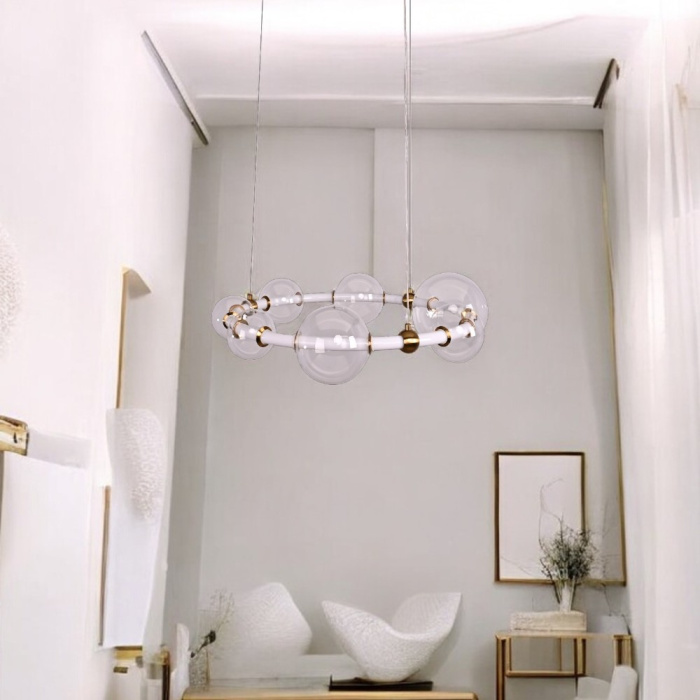 Подвесная люстра SESSA RING D73 ImperiumLoft