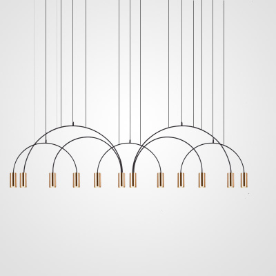 Подвесной светильник ARC 12 Gold ImperiumLoft