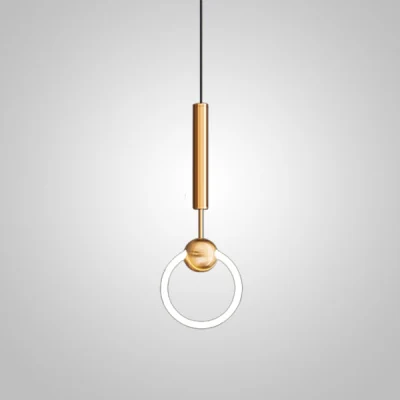 Подвесной светильник FINNUR RING D20 Brass ImperiumLoft