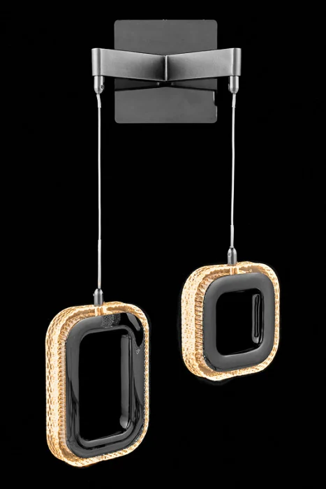 Бра Leon Theona LE7701/2W Grey/Black Chrome