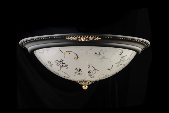 Потолочный светильник Lucia Tucci LUGO 142.3 R40 brown