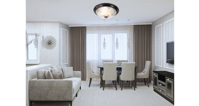 Потолочный светильник Lucia Tucci LUGO 142.3 R40 brown