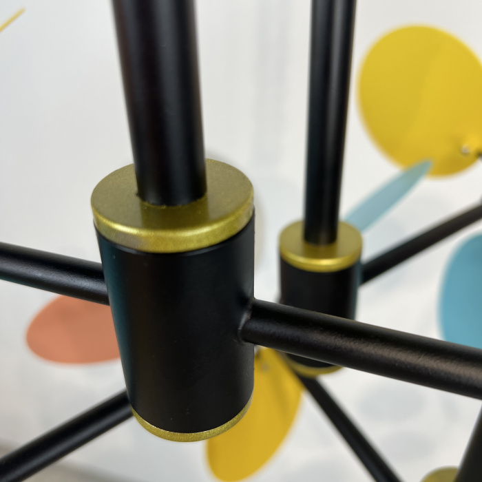 Потолочная люстра MATISSE B D80 Black Multicolor ImperiumLoft