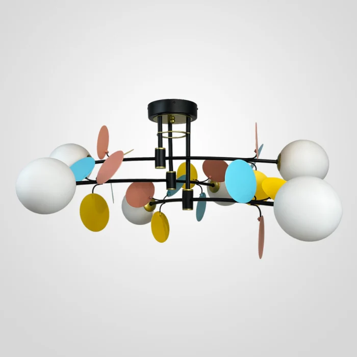 Потолочная люстра MATISSE B D80 Black Multicolor ImperiumLoft