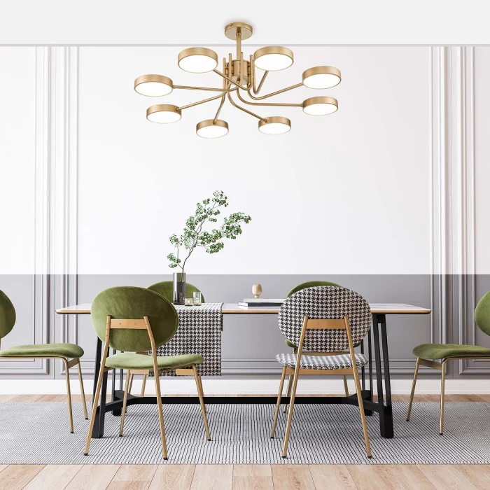 Потолочная люстра на штанге SKYLAR ESCADA 10258/8LED