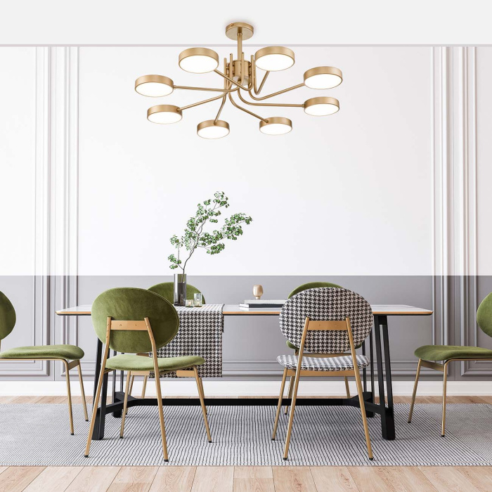 Потолочная люстра на штанге SKYLAR ESCADA 10258/8LED