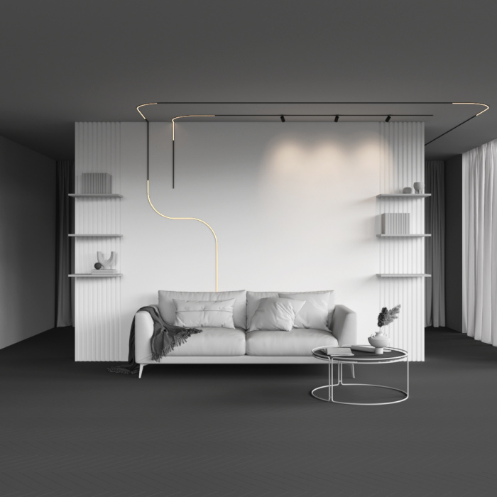 Трековый светильник Maytoni Flex TR186-1-16W2.7K-B