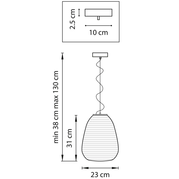 Подвесной светильник Arnia LIGHTSTAR 805012